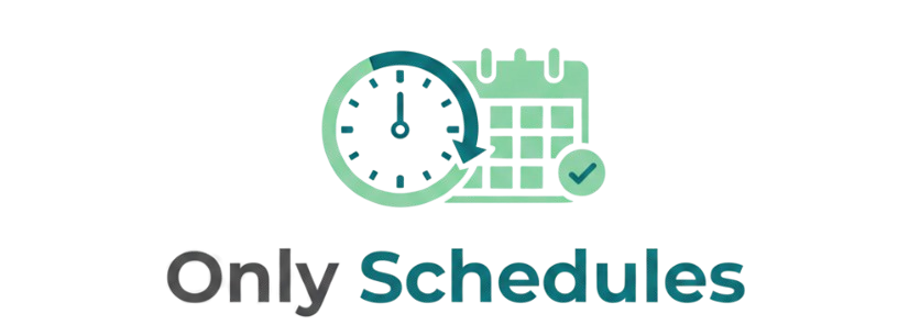 Only Schedules Logo